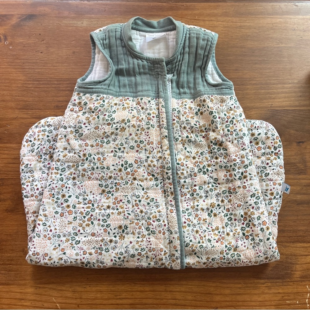 Floral Green Kids Pajamas Sleep Sack